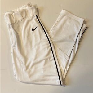 Nike XLarge Mens Baseball Sports Uniform White Pants New